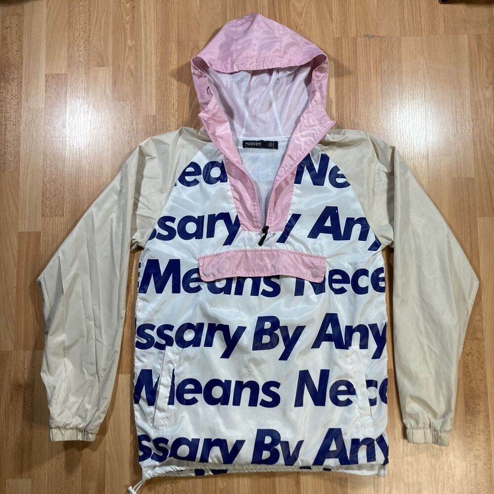 Hudson Outerwear Windbreaker (Women’s Size S)  ‘By Any Means Necessary’ • EUC
